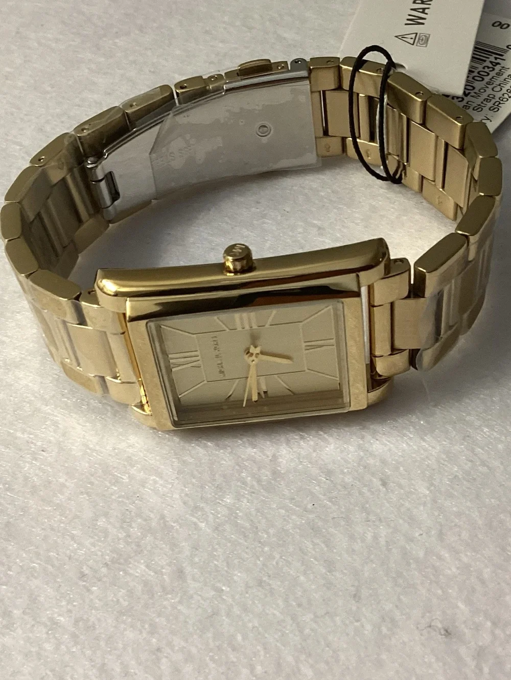 Michael Kors Essex Gold-Tone Stainless Steel Watch, 26x36mm